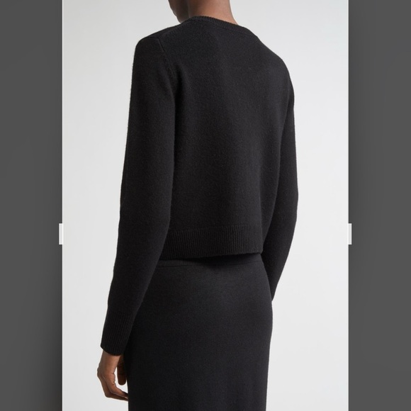 Vince Wool & Cashmere Cardigan in Black Size L - Picture 2 of 9
